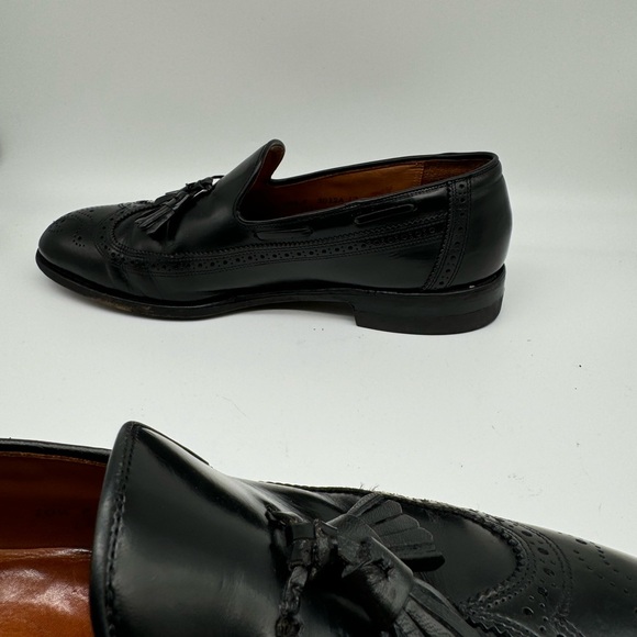 Vintage Dack’s loafers Made in Canada 10 1/2 black leather - Picture 8 of 10